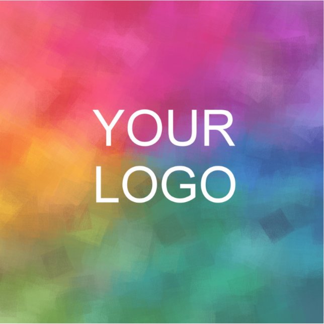 Sticker Logo de votre nom d'entreprise Branding ici (Devant)