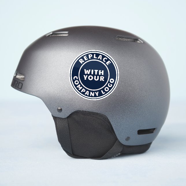 Sticker Logo d'entreprise moderne Employés d'entreprise (Côté casque)