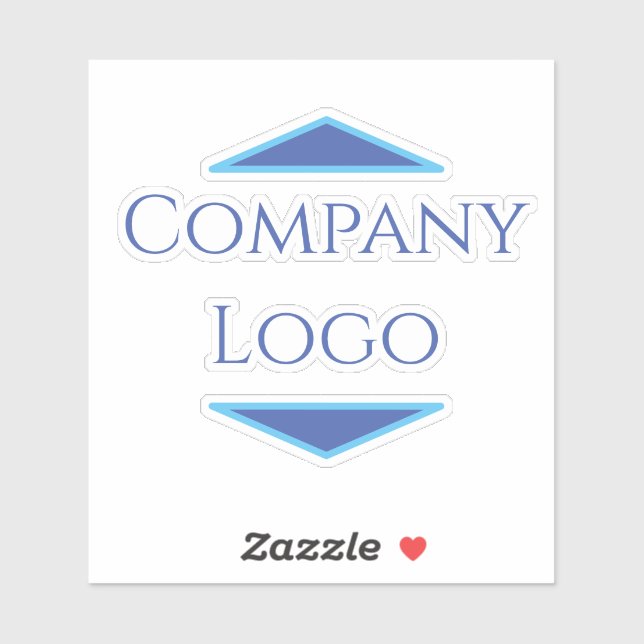 Sticker Logo d'entreprise personnalisé (Feuille)