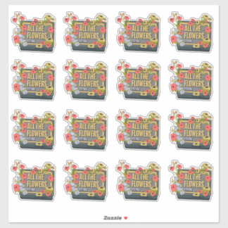 Sticker Logo du Festival Toutes les Fleurs