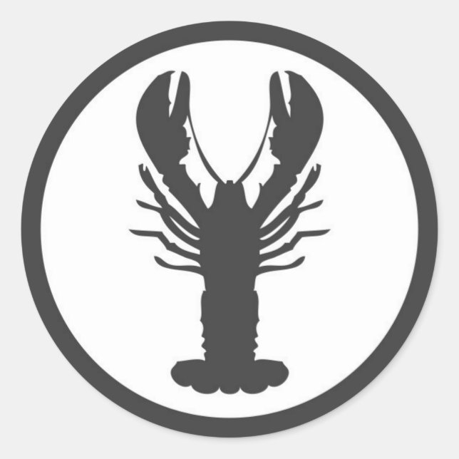 STICKER LOGO LOGO LOBSTER (Devant)
