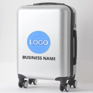 Sticker (Logo Personnalisé Avec Nom Professionnel) Valise