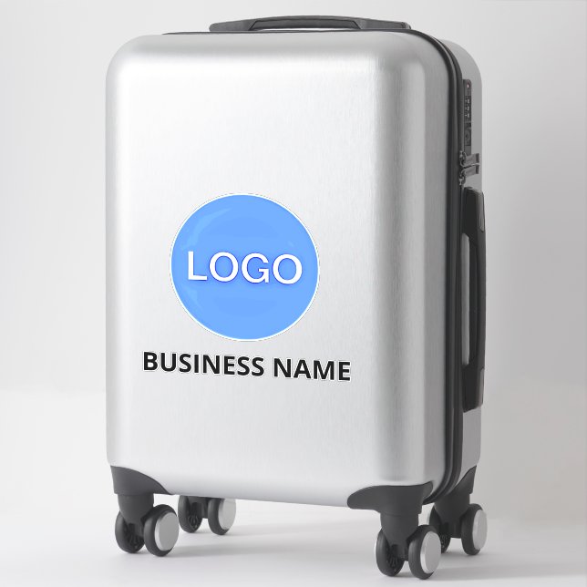 Sticker (Logo Personnalisé Avec Nom Professionnel) Valise (Sur valise)