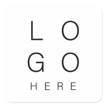 Sticker Logo Personnalisé Pour Votre Marque/Entrep