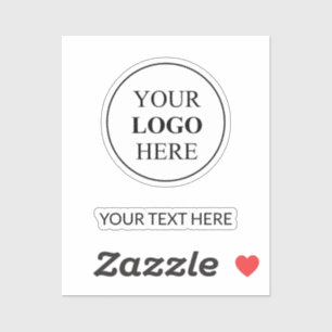 Sticker Logo promotionnel personnalisé - Pas de commande m