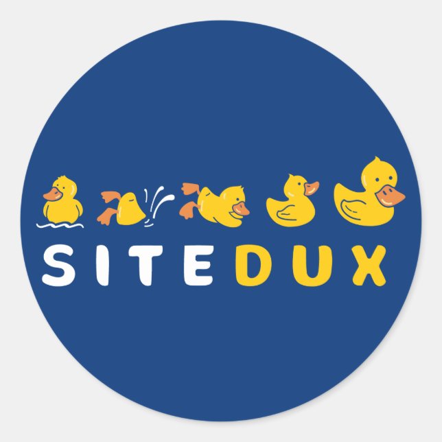 Sticker logo Sitedux (Devant)