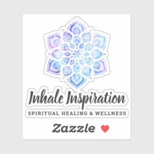 Sticker Logo spirituel métaphysique Mandala