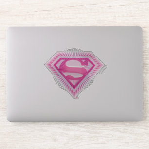 Sticker Logo Supergirl rose