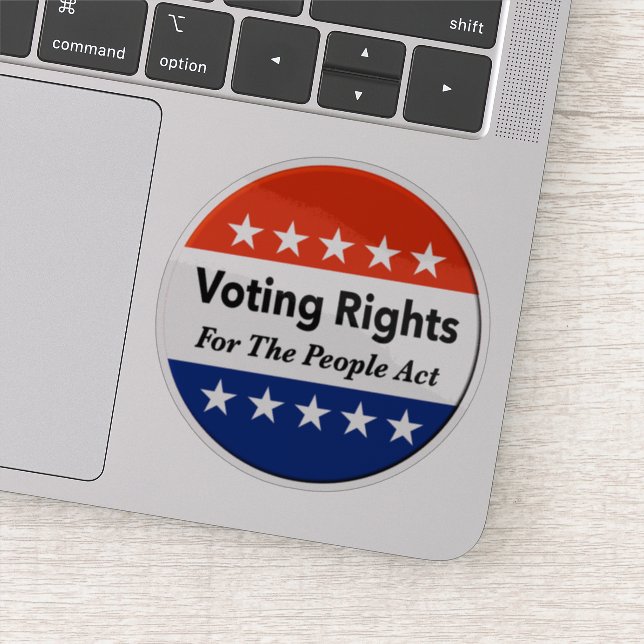 Sticker Loi Sur Les Droits De Vote Pour Le Peuple (Détail)