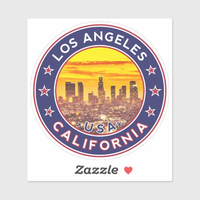 Sticker Los Angeles (Feuille)