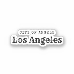 Sticker Los Angeles Ville des Anges