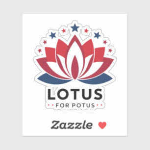 Sticker Lotus pour POTUS Kamala Harris 2024