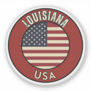 Sticker Louisiane États-Unis d'Amérique