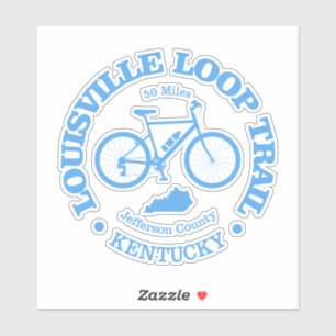 Sticker Louisville Loop (vélo)