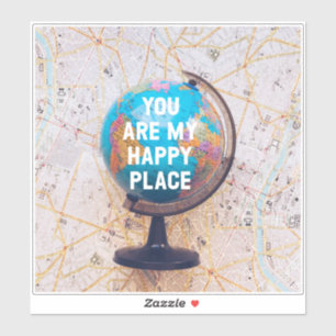Sticker Love Cote Globe