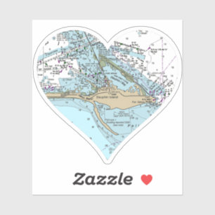 Sticker Love Dauphin Island Al
