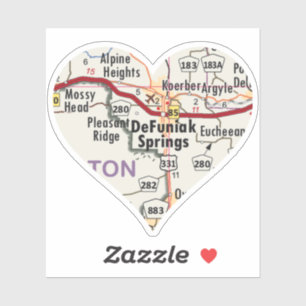 Sticker Love DeFuniak Springs Floride