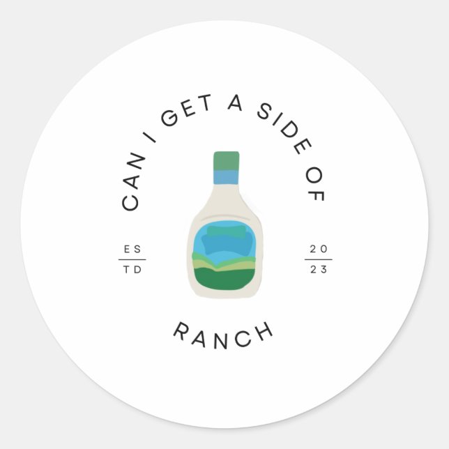 Sticker Lover Ranch Dressing (Devant)