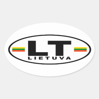 Sticker LT Lietuva