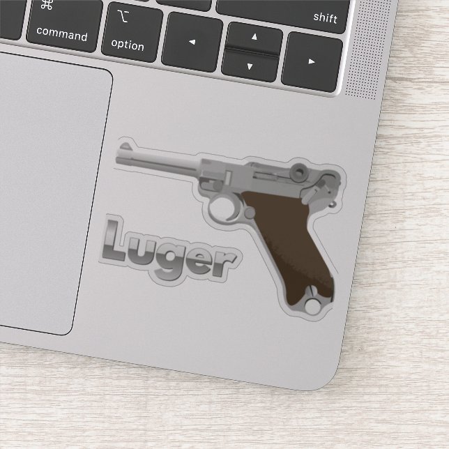 Sticker Luger Pistol allemand (Détail)