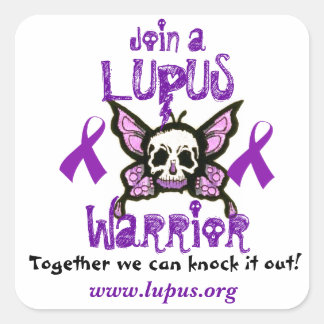 Sticker Lupus Warrior