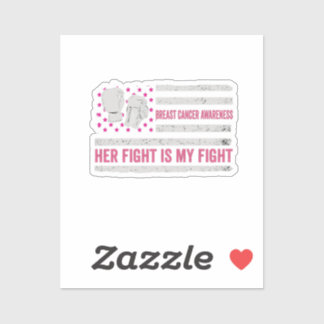 Sticker lutte contre le cancer du sein