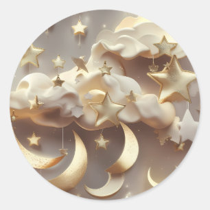 Sticker – Luxus Cremiger Himmelsmond