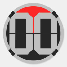 Sticker LvL 00 1,5 Pouce