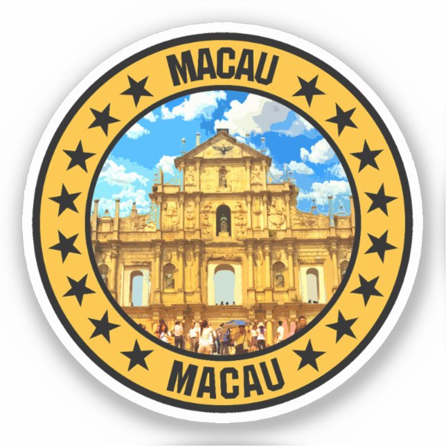 Sticker Macao (Recto)