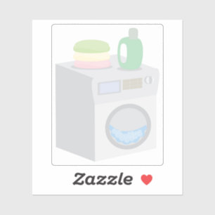 Sticker Machine à laver