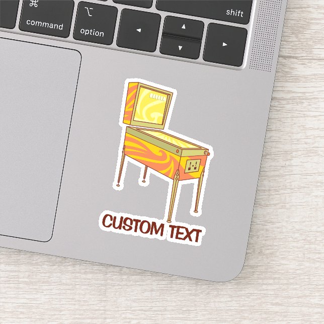 Sticker Machine à Pinball (Détail)