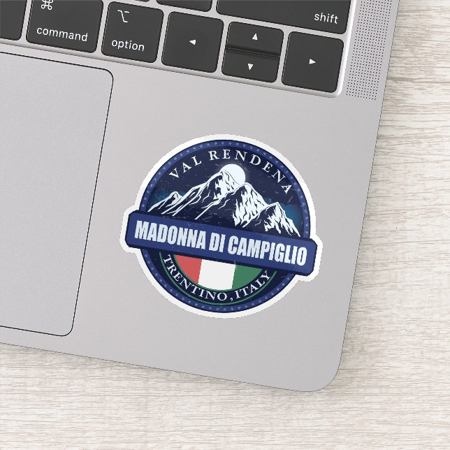 Sticker Madonna Di Campiglio, Italy  (Détail)