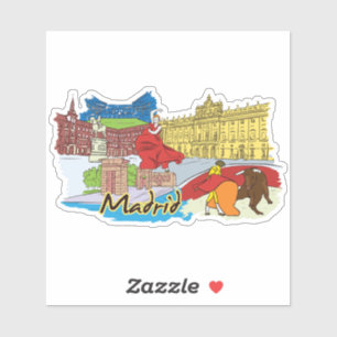 Sticker madrid