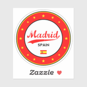 Sticker Madrid