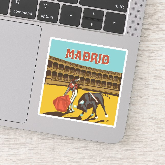 Sticker Madrid, Espagne (Détail)