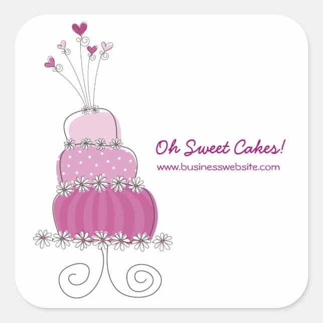 Sticker Magenta Whimsical Chic Mariage (Devant)