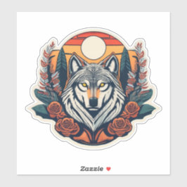 Sticker Magic Wolf Inspiriert Kreationen