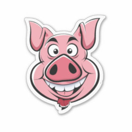 Sticker Magie mit Schweinekleber