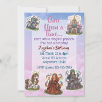 Sticker Magische Prinzessin Geburtstag