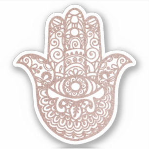 Sticker Main de Hamsa Bonne chance