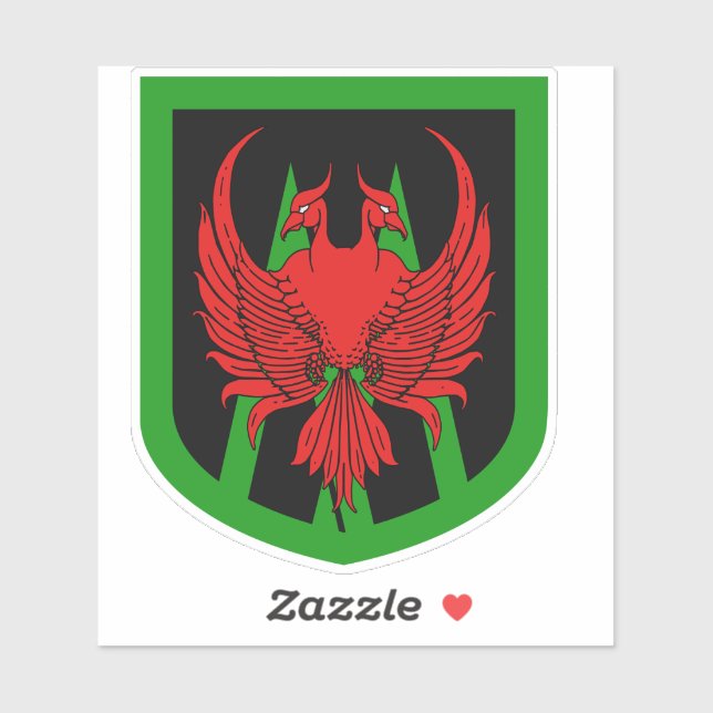 Sticker maison Fullerend (Feuille)