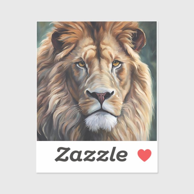 Sticker Majestic Mane (Feuille)