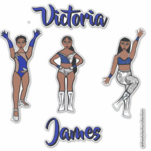Sticker Majorette Personnalisée Twist Argent Bleu #1