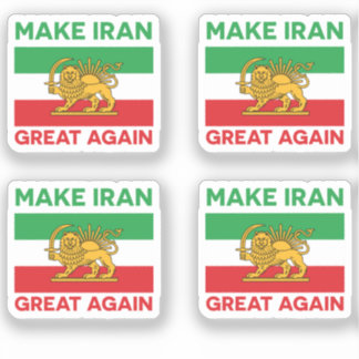 Sticker Make Iran Great Again Persian II