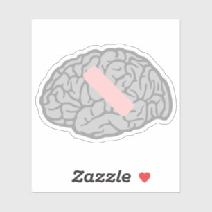 Sticker Mal de cerveau