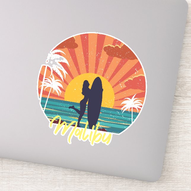 Sticker Malibu (Détail)