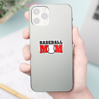 Sticker Maman de baseball