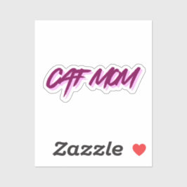 Sticker Maman de chat
