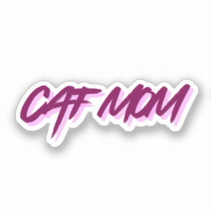 Sticker Maman de chat