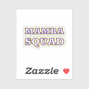 Sticker Mamba Squad drôle Vêtements pour Amateur de serpen